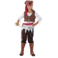Детский маскарадный костюм "Пиратка" Рост: 122-134 см пластик Изготовитель: Китай Артикул: 12774 инфо 7257q.